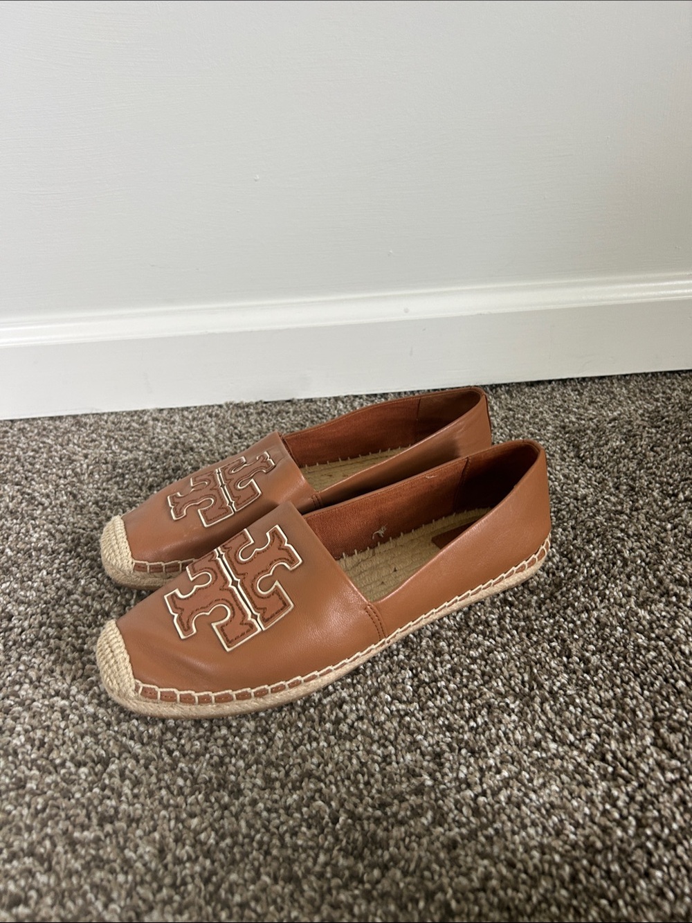 Tory Burch Leather Espadrille